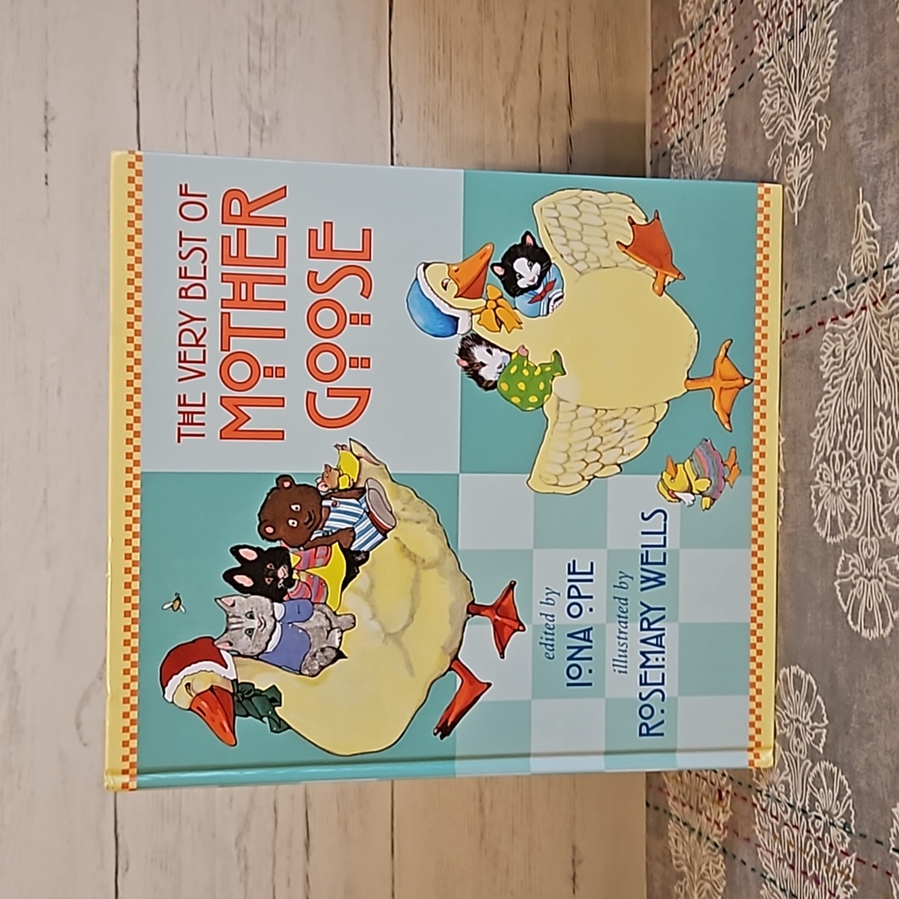 Vintage | 2002 "The Very Best of Mother Goose" Hard Cover Book | First Edition